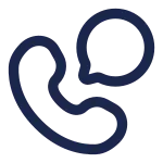 Call Chat Rounded SVG Icon